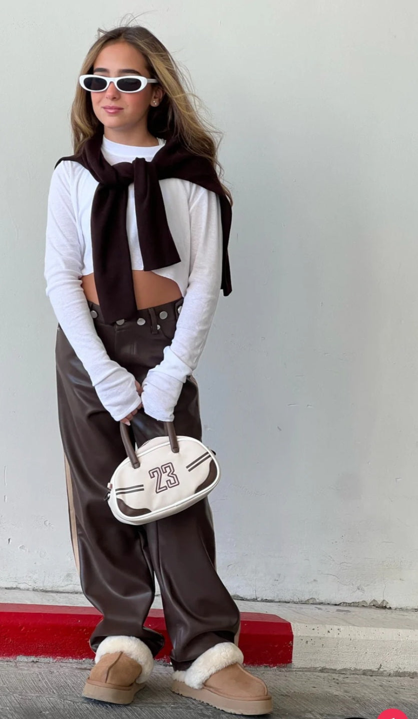 מכנס דון חום