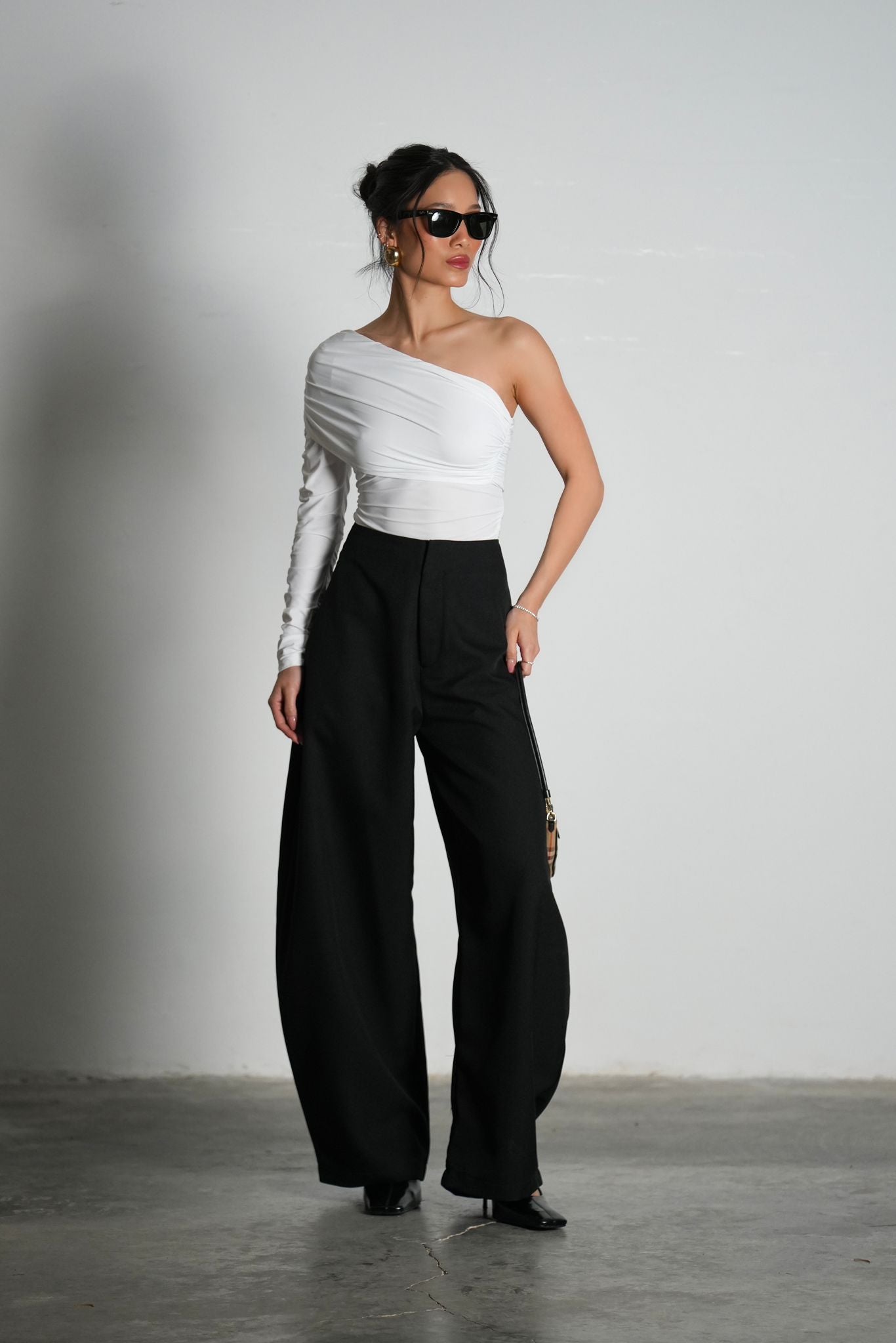 מכנס דרוברי שחור